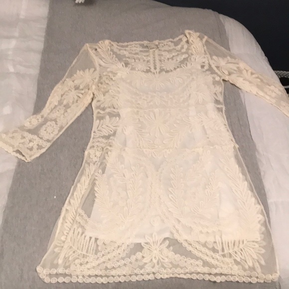 poshmark white dress